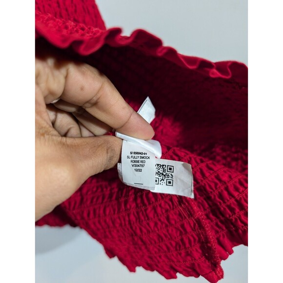 NWT Old Navy Top Women Plus 3X Sleeveless Fully Mocked Red Tank - Picture 6 of 7